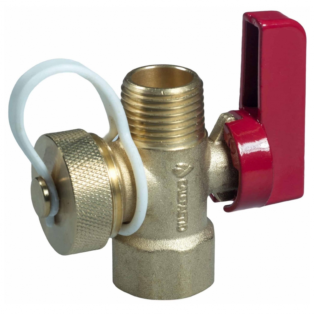 CALEFACTIO Calefactio Service Valve With Drain for Expansion Service Center CALEFACTIO Calefactio Service Valve With Drain for Expansion Service Center